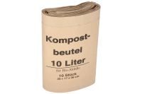 Deiss Bio-Papierbeutel 200+160x340 mm Papier 10 Liter