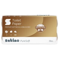 Satino PureSoft 3-lagig. Toilettenpapier Kleinrollen