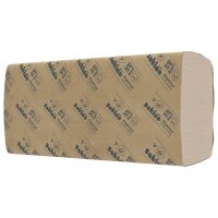 Satino PureSoft Papierhandtücher V-Falz 24x23 cm, 2-lagig, 4000Blatt - Soft beige