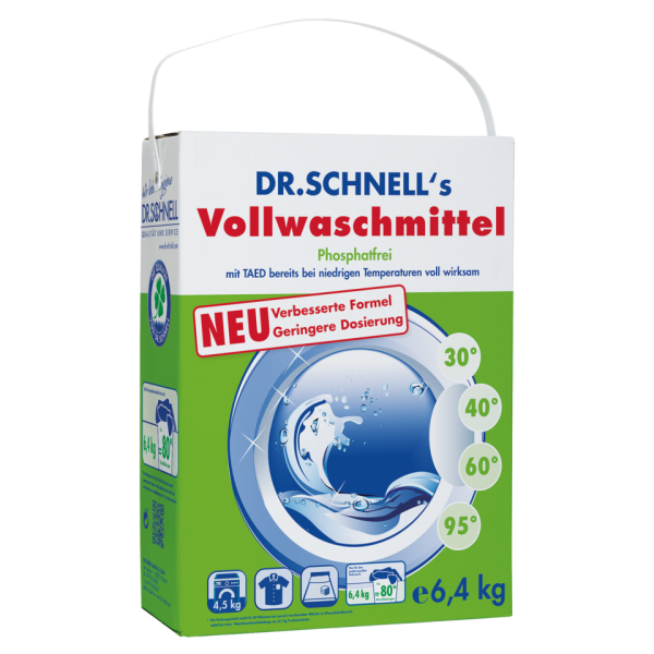 Dr. Schnell Vollwaschmittel 6,4 kg