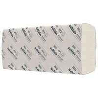 Satino Prestige Papierhandtücher W Falz 20,6x32, 2-lagig, 3000 Blatt - Hochweiß