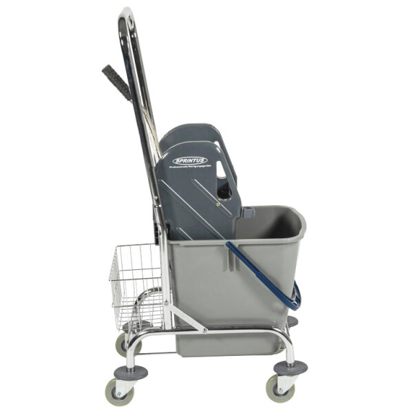 Einfachfahreimer Chrom 27 Liter