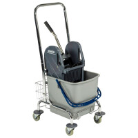 Einfachfahreimer Chrom 27 Liter