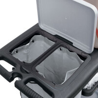 Starter Set 40 cm*|Inkl. : PuriX Reinigungswagen, Trockensauger Floory, Magic Click Klapphalter, Teleskopstiel, Warnschild, 10 x Premium PRO, Mülltrennung, Ablagewanne.