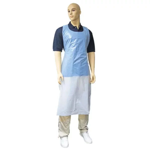 Einmalschürzen aus PE Damen 125cm weiss 10x100 Stück