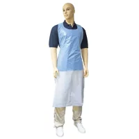 Einmalschürzen aus PE Herren 140cm weiss 10x100...