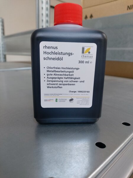 rhenus Hochleistungsschneidöl 0,3kg Flasche