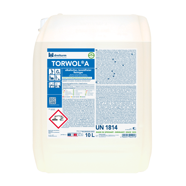 TORWOL® A alkalischer, tensidfreier Universaleiniger 10 Liter