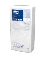 Tork Zelltuchservietten 24x24 cm 2-lagig 1/4 Falz...