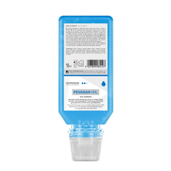 Pevasan HRL Hautreinigungslotion, parfürmiert Softflasche 1 Liter