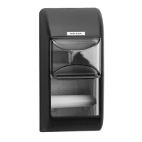 Katrin Toilettenpapierspender für 2 Rollen, schwarz