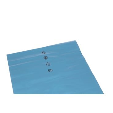 PREMIUM Müllsäcke 240 Liter 660+520x1500x0,1 mm blau