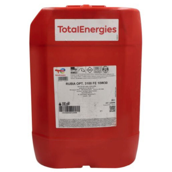 TOTAL Rubia Optima 3100 FE 10W30 20l Kanister