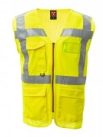 Weste Extra Mesh gelb Gr. 5XL