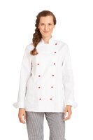 Kochjacke, langarm Damen weiß Gr. 42