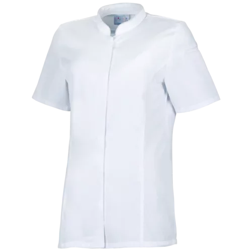 Kochhemd kurzarm, Damen weiß Gr. M