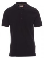 VENICE Herren-Poloshirt schwarz Gr. L