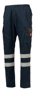 DEFENCE REFLEX Hose antistatisch navy Gr. L