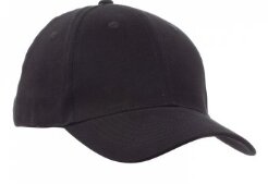 NEBRASKA 6-Panel-Kappe schwarz Gr. 5