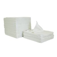 Vliesputztücher , hell, ca. 38x40 cm, 10kg/Beutel