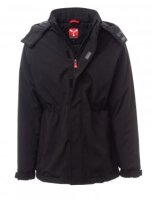 NORDET Softshell Jacke schwarz Gr. L reflektierend
