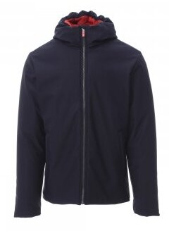 OREGON Wattierte Herren-Softshelljacke navy Gr. M