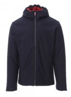 OREGON Wattierte Herren-Softshelljacke navy Gr. M
