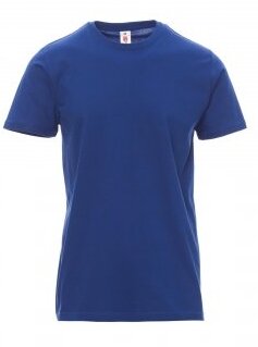 Print T-Shirt Königsblau Gr. 3XL