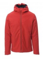 OREGON Wattierte Herren-Softshelljacke rot Gr. 2XL