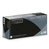 Nitril Handschuhe 35Black Gr. M, VE = 100St.