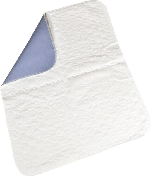 Waschbare Unterlage ohne Flügel, PU, 85x90 cm blau