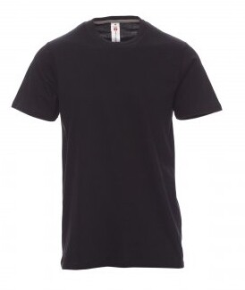 SUNSET Herren-T-Shirt schwarz Gr. L
