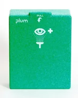 Wandbox mit Augenspülflaschen DUO, 1 x 500 ml ph-neutral, 1 x 500 ml 0,9%ige Kochsalzlösung