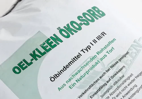 Granulat, Oel-Kleen Öko-Sorb, Ölbinder aus Naturfaser, nicht scheuernd, schwimmfähig, 50 l Sack