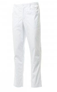 BRIGADE MESH Multifunktions-Kochhose Herren weiß Gr. L