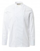 STARLIGHT MESH Kochjacke für Herren weiß Gr. L