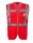 EXTRA MESH Warnweste rot Gr. 3XL mit Reflektion Securitas