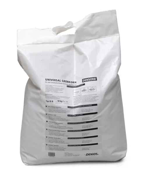 DENSORB Granulat, Ölbinder Universal-Grobkorn, nicht brennbar, chemisch inert, 10 kg Sack