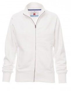 CLASS+LADY Damen Sweatshirtjacke weiß Gr. S