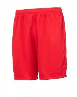 RUN kurze Herren-Sporthose rot Gr. M