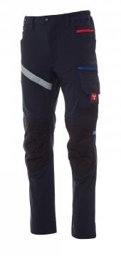 NEXT 4W 4-Way-Stretch-Unisex-Hose Gr. 42 marineblau/schwarz