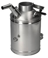 Ölvorratskanne aus Weißblech, 5 Liter Volumen