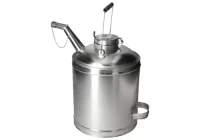Ölvorratskanne aus Weißblech, 10 Liter Volumen