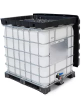 FALCON IBC-Trichter Typ Full Size 1000, aus Kunststoff (PE), 50 Liter, Ablauföffnung Ø 150 mm