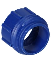 Gewindeadapter von 2" fein (l) auf 2" Mauser grob (A), blau