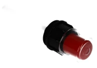 Überfüllanzeige für 2"- und 3/4"-Spundöffnungen, mit transparenter Schutzkappe