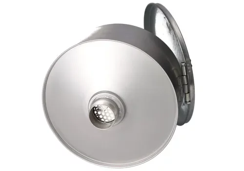 Fass-Trichter, verzinkt, für Fässer mit 2" Trisure-Gewinde, Deckel, zylindrisch