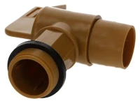 Fasshahn FH 2 aus Polyethylen (PE), 2" Gewinde-Ø