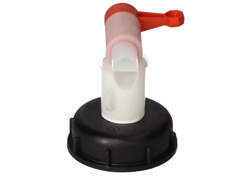 Auslaufhahn für Kunststoffgebinde H 71, 72 mm Gewinde-Ø