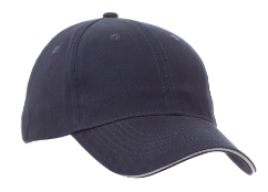 MINNESOTA 6-Panel-Kappe marineblau/weiß